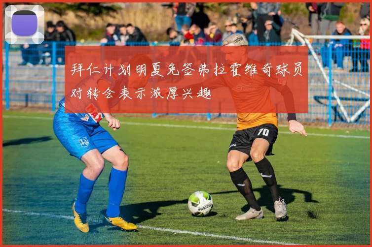 拜仁计划明夏免签弗拉霍维奇球员对转会表示浓厚兴趣